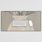 Flowers In A Vase 16 Desk Mat Gallery Image 1