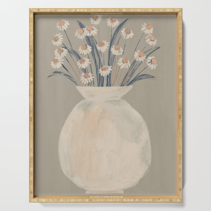 Flowers In A Vase 16 Serving Tray Gallery Image 1