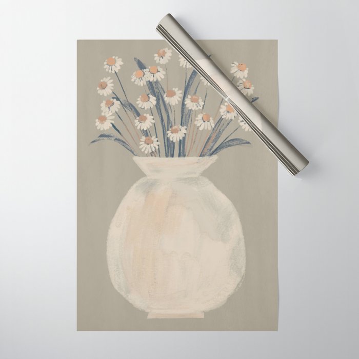 Flowers In A Vase 16 Wrapping Paper Gallery Image 1