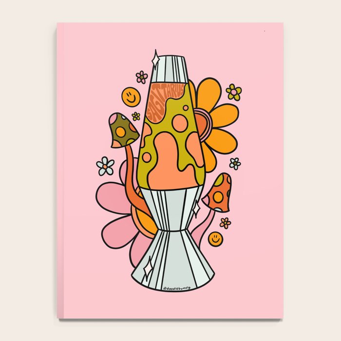 Sagittarius Lava Lamp Notebook Gallery Image 4