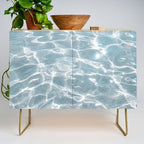Crystal Clear Blue Water Photo Art Print | Crete Island Summer Holiday | Greece Travel Photography Credenza Gallery Image 1