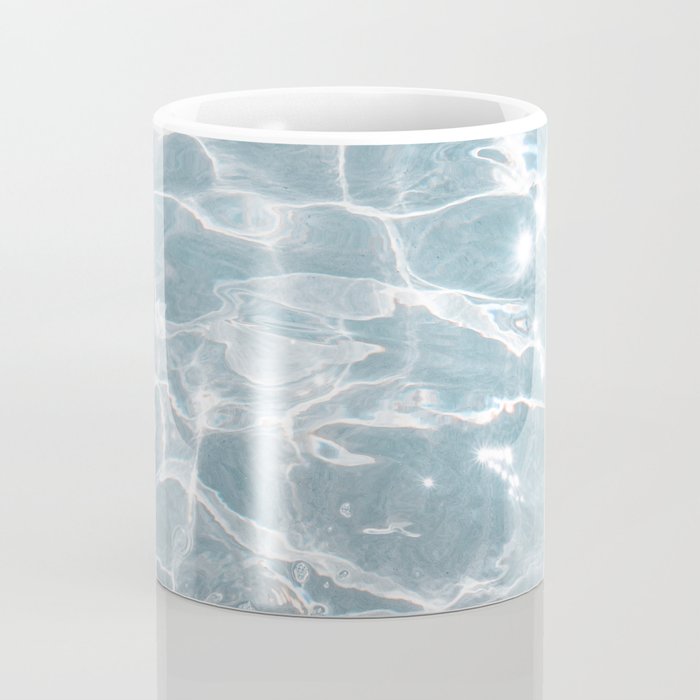 Crystal Clear Blue Water Photo Art Print | Crete Island Summer Holiday | Greece Travel Photography Coffee Mug Gallery Image 4