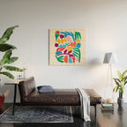 Paper Flowers: Matisse Edition Wood Wall Art Gallery Image 2