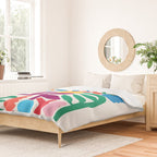 Paper Flowers: Matisse Edition Duvet Cover Gallery Image 2