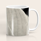 Gray Leaf Line Study Botanical Coffee Mug Gallery Image 1