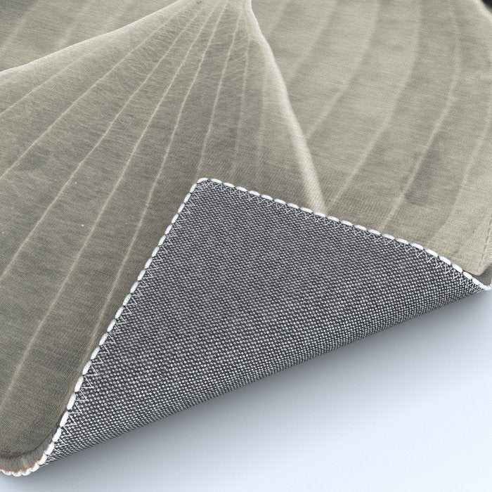 Gray Leaf Line Study Botanical Rug Gallery Image 4