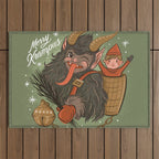 Merry Krampus Outdoor Rug Gallery Image 1