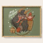 Merry Krampus Serving Tray Gallery Image 1