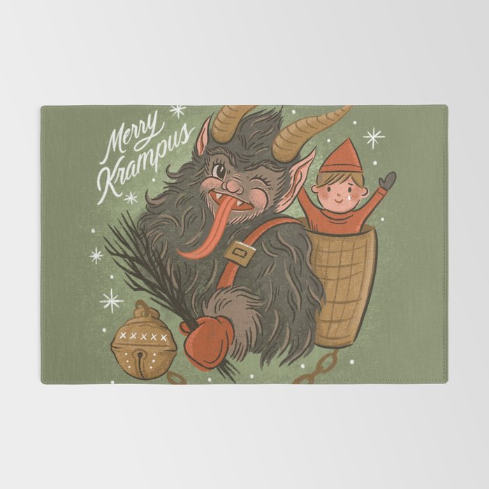 Merry Krampus Rug Gallery Image 2