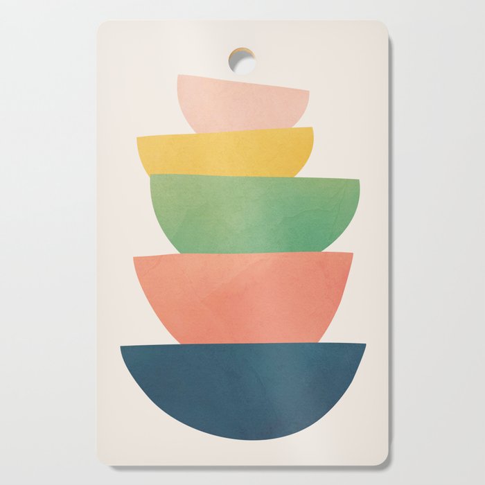 Stacked Pots Cutting Board Gallery Image 1