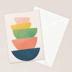 Stacked Pots Stationery Card Gallery Image 2