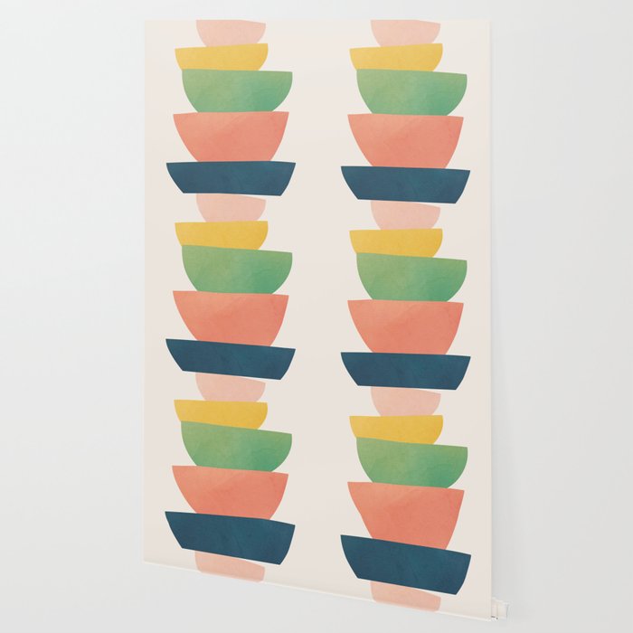 Stacked Pots Wallpaper Gallery Image 2