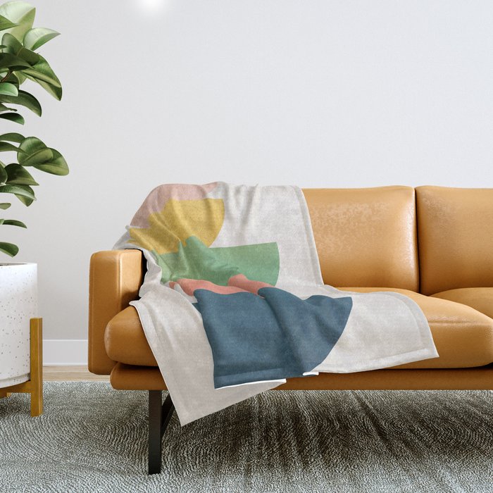 Stacked Pots Throw Blanket Gallery Image 1