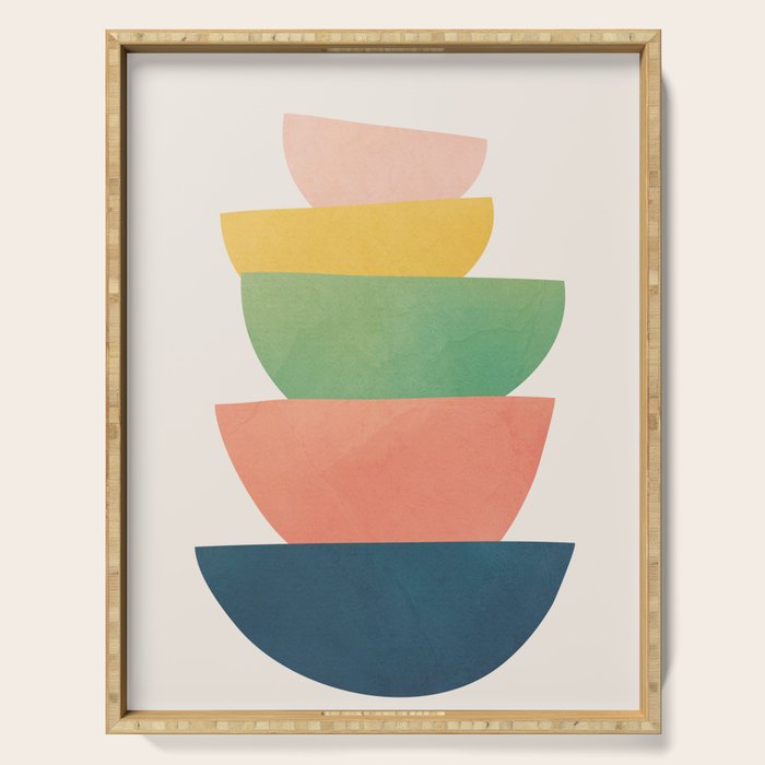 Stacked Pots Serving Tray Gallery Image 1