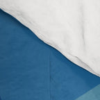 Peckham Blue Abstract Map Comforter Gallery Image 4