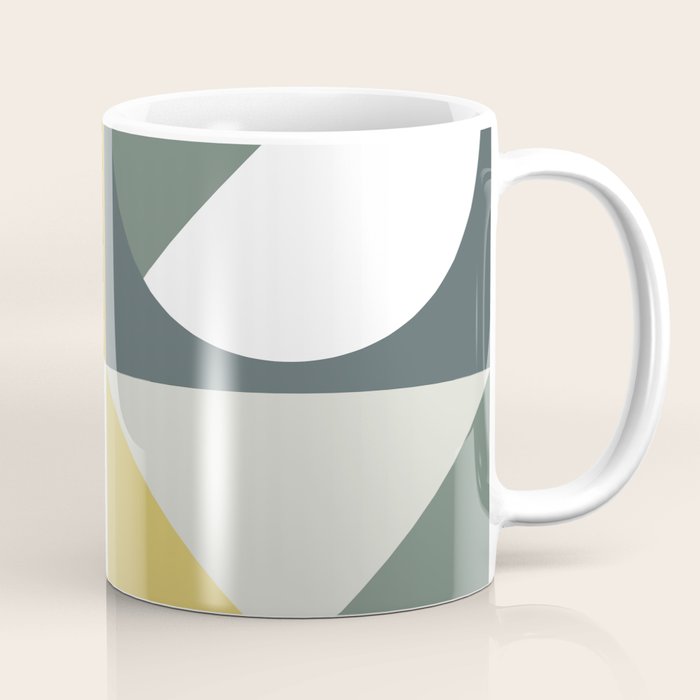 Mid Century Geometric 01 Coffee Mug Gallery Image 1