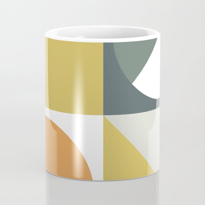 Mid Century Geometric 01 Coffee Mug Gallery Image 4
