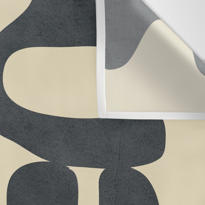 Modern Abstract  Shapes 1 Wall Tapestry Gallery Image 3