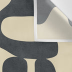 Modern Abstract  Shapes 1 Wall Tapestry Gallery Image 3