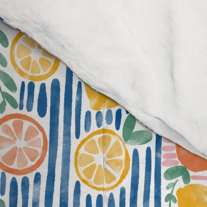 Mediterranean Fusion Citrus Comforter Gallery Image 4