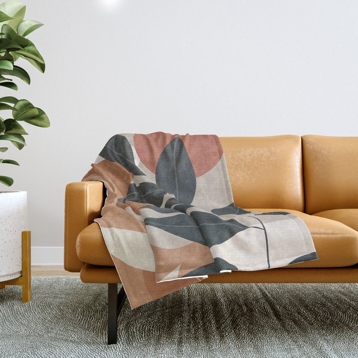 Branches Design 02 Throw Blanket Gallery Image 1
