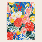 Colorful nature flower art pattern Poster Gallery Image 4
