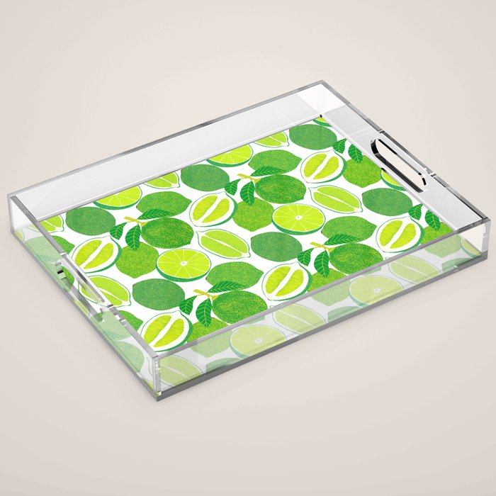 Lime Harvest Acrylic Tray Gallery Image 1