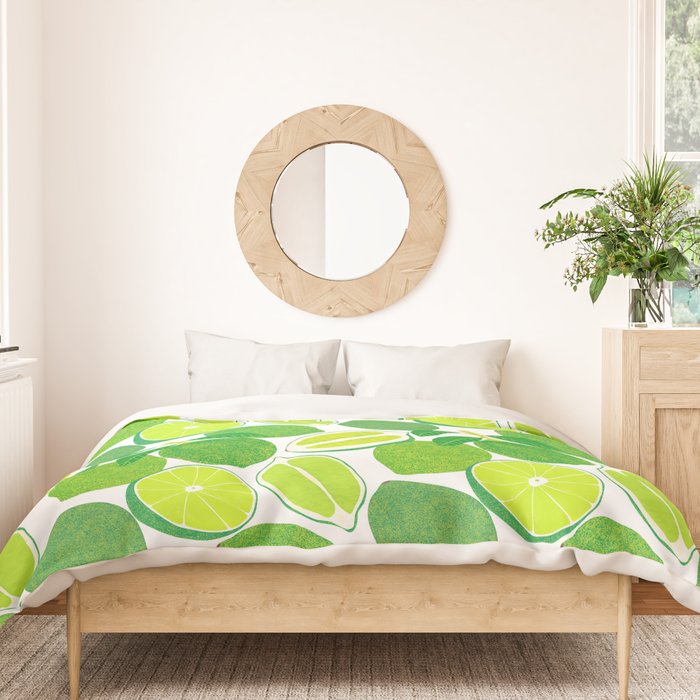 Lime Harvest Duvet Cover Gallery Image 3