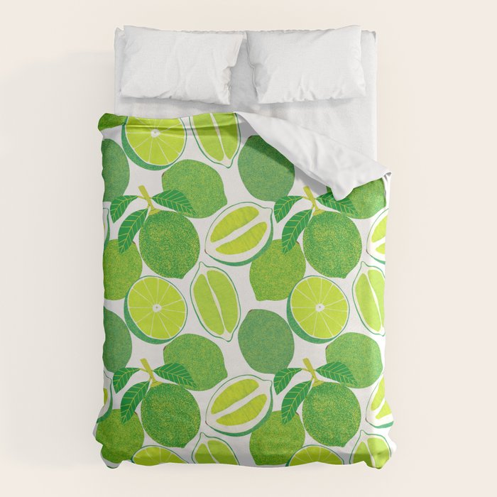 Lime Harvest Duvet Cover Gallery Image 6