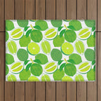 Lime Harvest Outdoor Rug Gallery Image 1