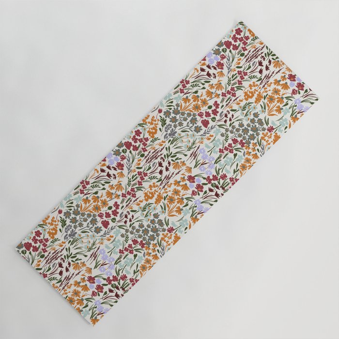 Spring flowery meadow 02 Yoga Mat Gallery Image 1
