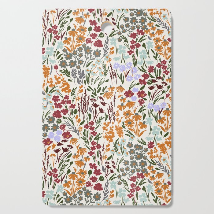 Spring flowery meadow 02 Cutting Board Gallery Image 1