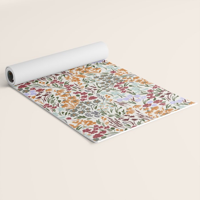 Spring flowery meadow 02 Yoga Mat Gallery Image 2