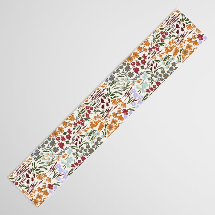 Spring flowery meadow 02 Table Runner Gallery Image 3