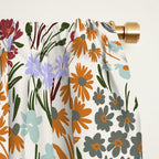 Spring flowery meadow 02 Window Curtain Gallery Image 2