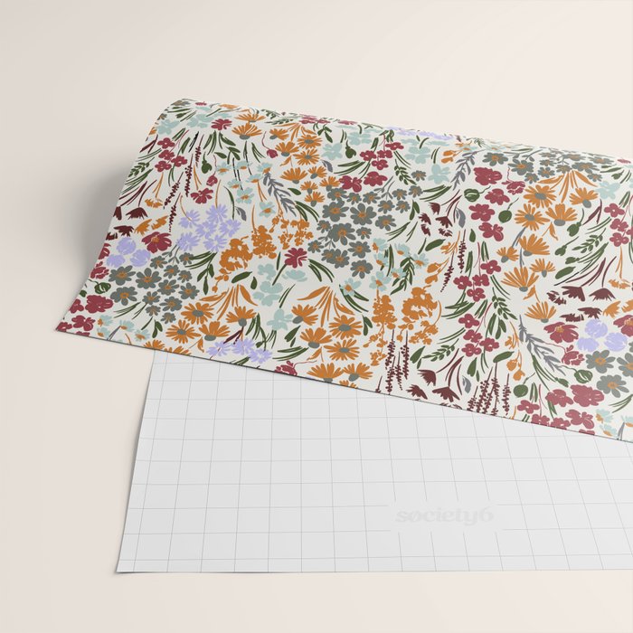 Spring flowery meadow 02 Wrapping Paper Gallery Image 2