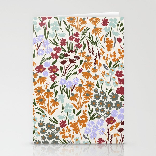 Spring flowery meadow 02 Stationery Card Gallery Image 1
