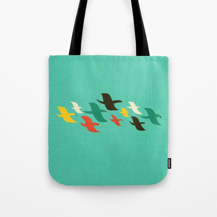 Birds are flying Tote Bag Gallery Image 1