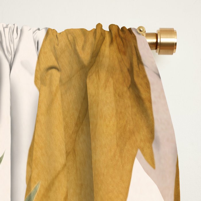 Abstract Tropical Art 17 Window Curtain Gallery Image 2