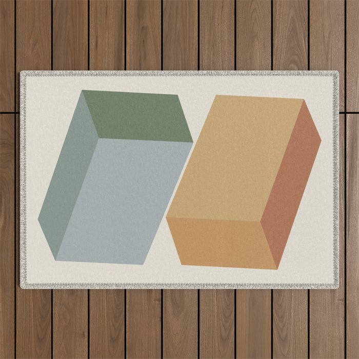 Modernist Objects IX Outdoor Rug Gallery Image 1