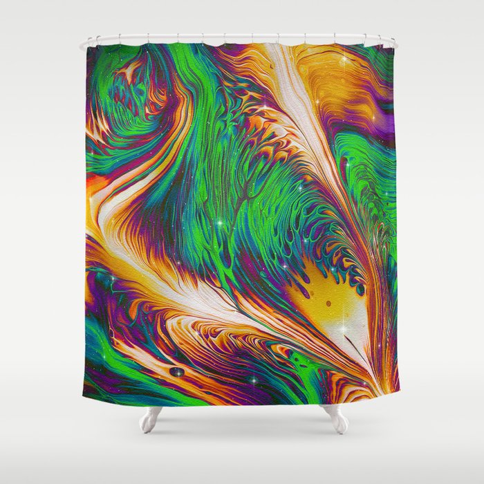 Half Hearted Shower Curtain Gallery Image 1