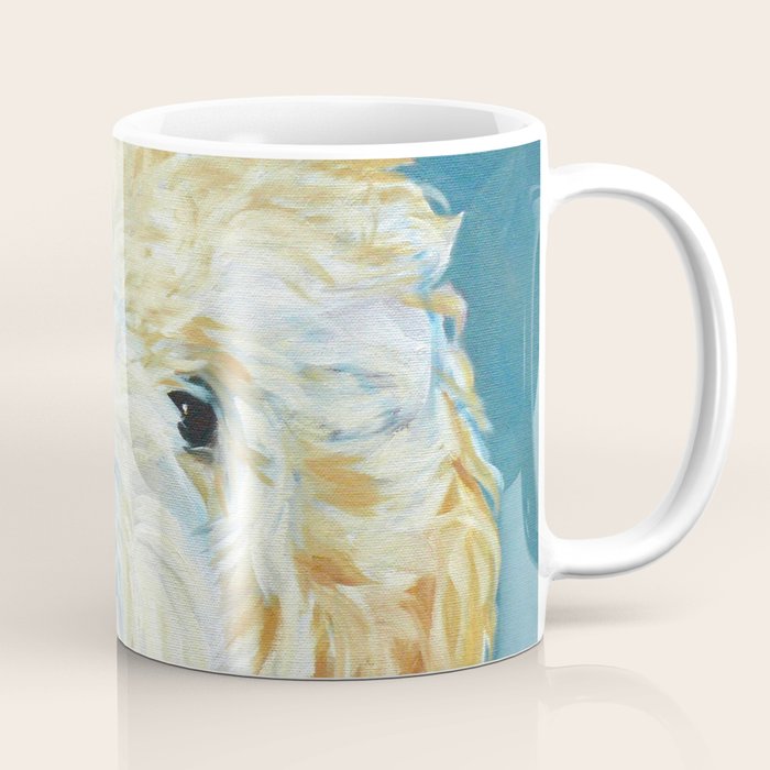 Stanley the Goldendoodle Dog Portrait Coffee Mug Gallery Image 1