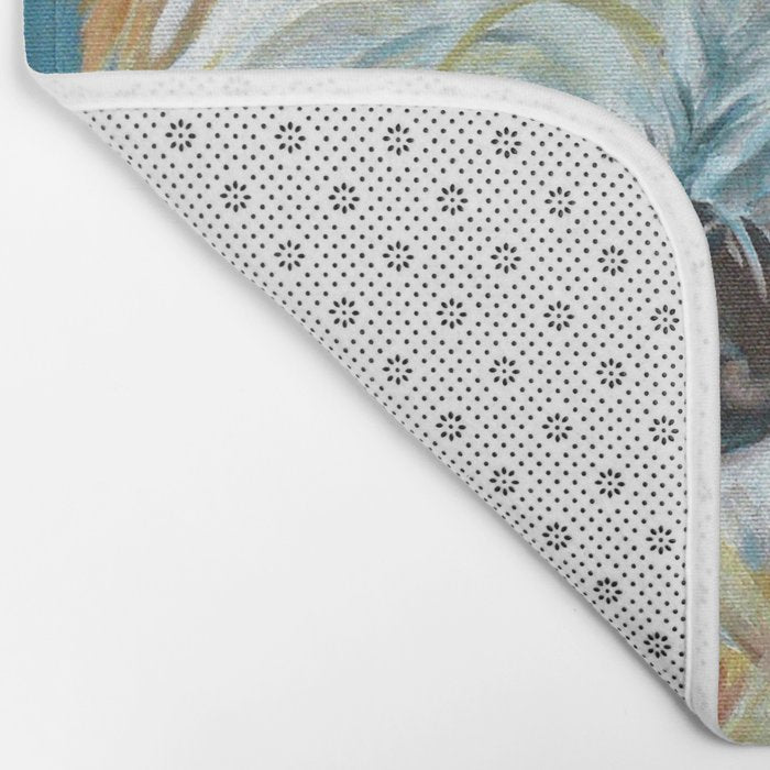 Stanley the Goldendoodle Dog Portrait Bath Mat Gallery Image 2