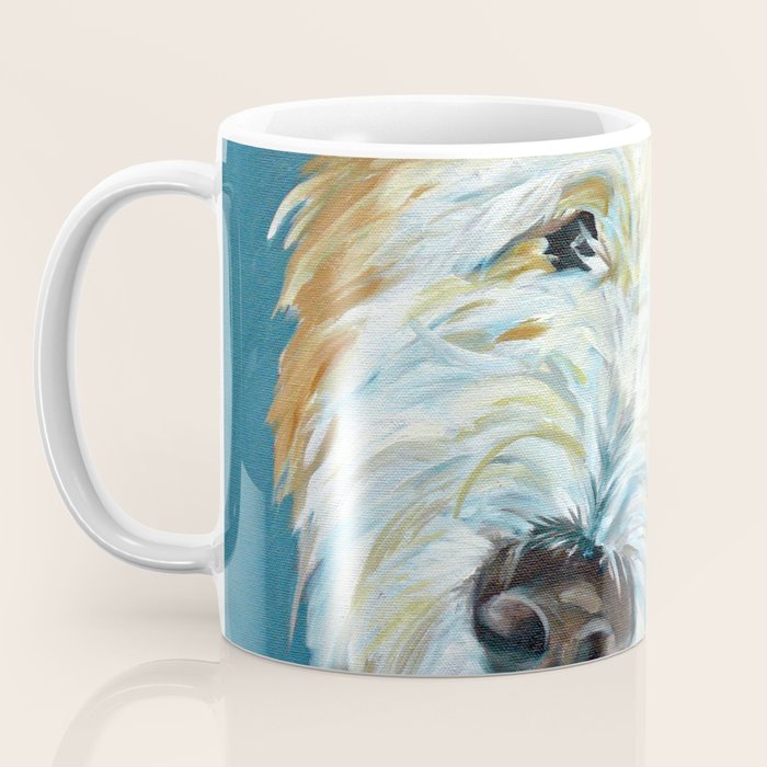 Stanley the Goldendoodle Dog Portrait Coffee Mug Gallery Image 3