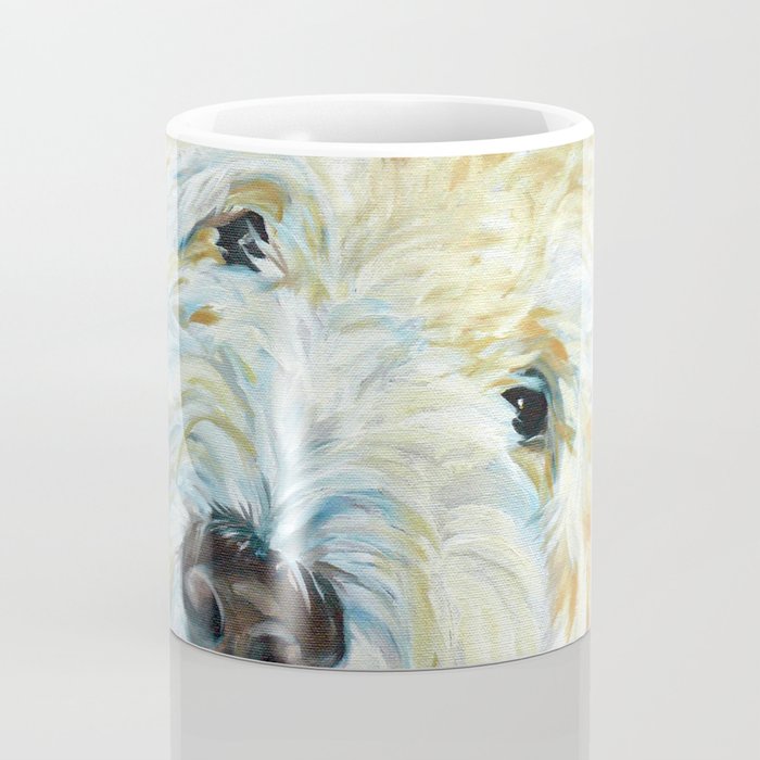Stanley the Goldendoodle Dog Portrait Coffee Mug Gallery Image 4