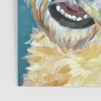 Stanley the Goldendoodle Dog Portrait Poster Gallery Image 3