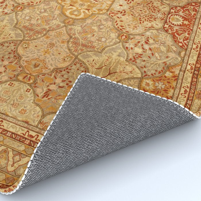 Oversized Antique Turkish Oushak Rug Print Rug Gallery Image 4