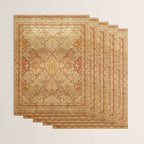 Oversized Antique Turkish Oushak Rug Print Wrapping Paper Gallery Image 3