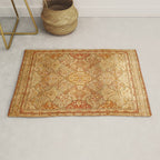 Oversized Antique Turkish Oushak Rug Print Rug Gallery Image 1