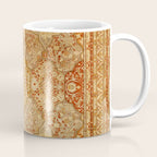 Oversized Antique Turkish Oushak Rug Print Coffee Mug Gallery Image 1